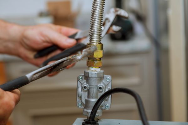 Flexible Gas Line Installation in Riverton